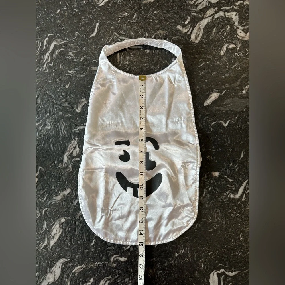 Halloween Ghost Costume for Dog With Cape & Leg Cuffs